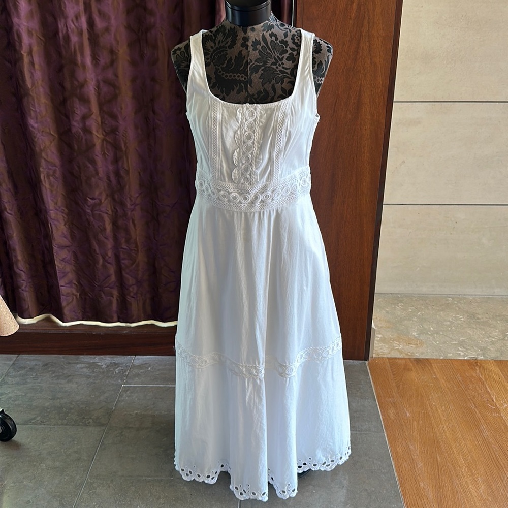 White J Crew Dress